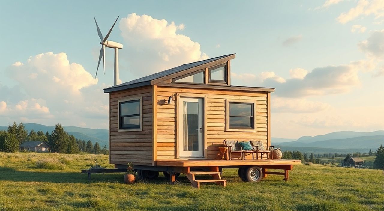 Тренды 2026: off-grid tiny-house и ветрогенератор