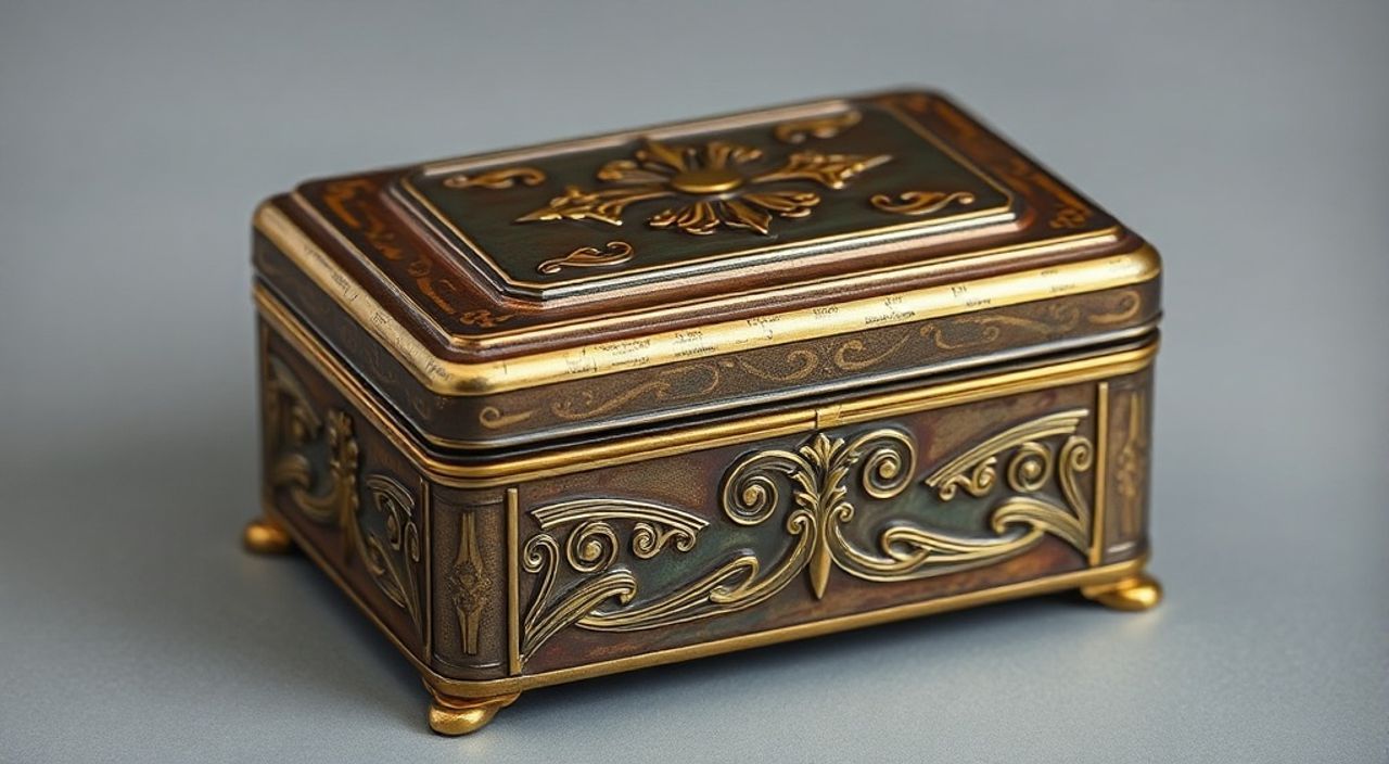 Тренды 2026: патинирования шкатулки в стиле ар‑деко