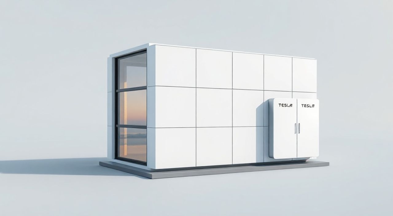Тренды 2026: складной фасад и аккумулятор Tesla Powerwall