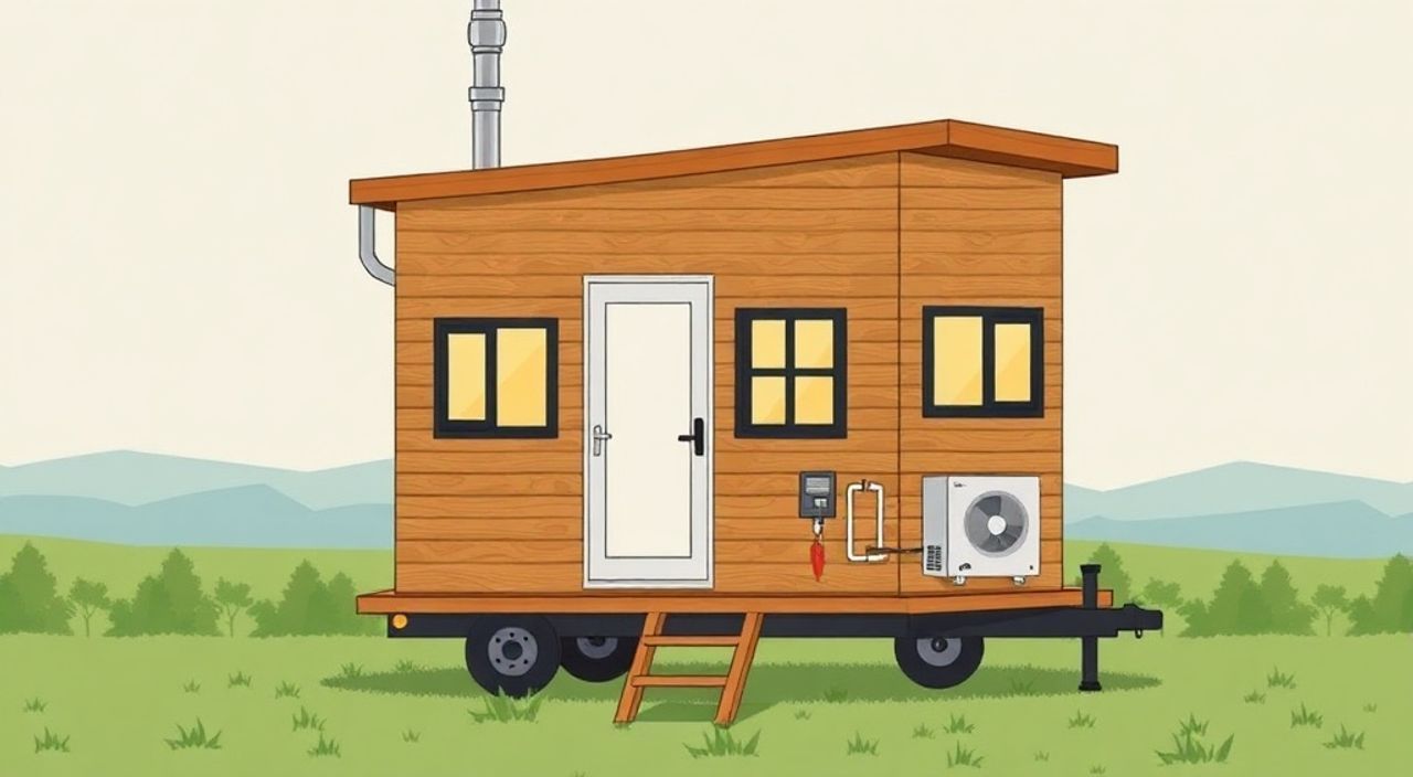 Тренды 2026: складной tiny‑house и дымовой тепловой насос