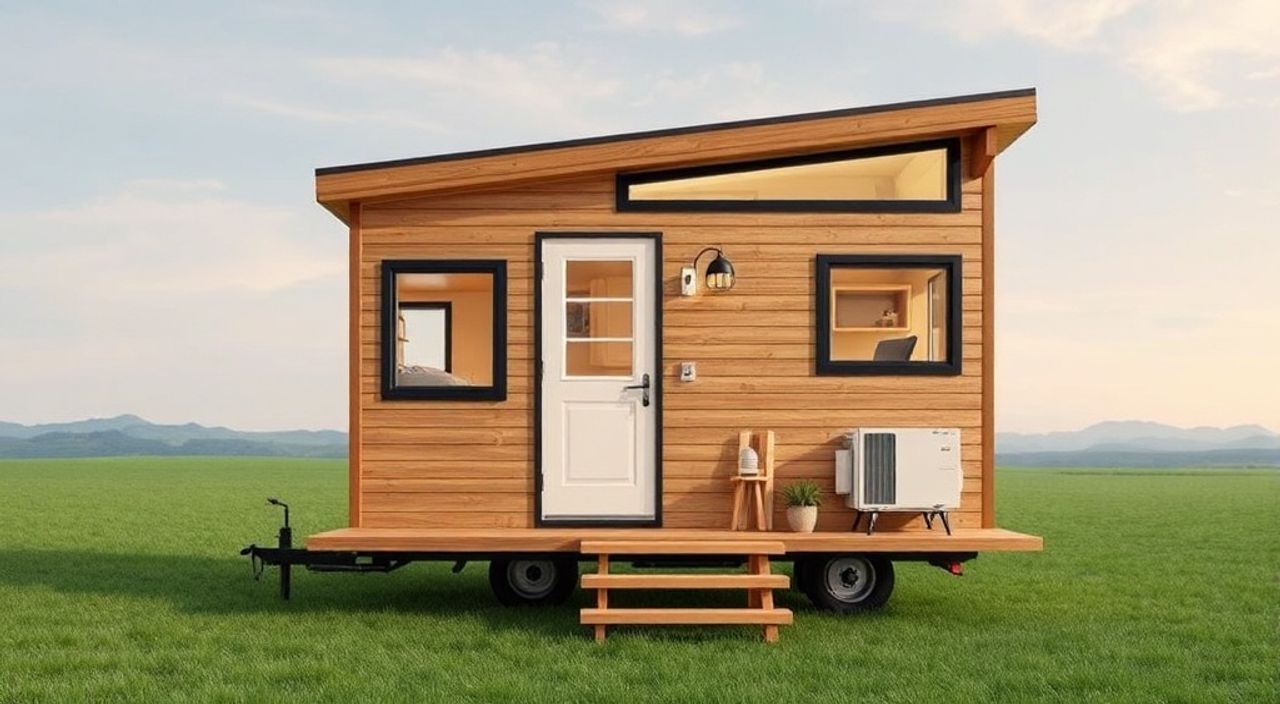 Тренды 2026: складной tiny‑house и мини-тепловой насос