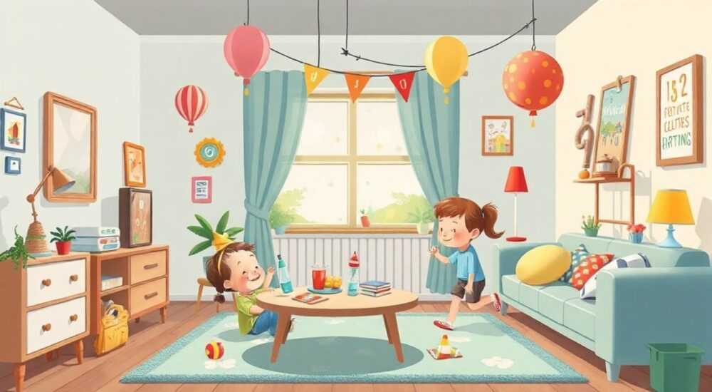 Тренды 2026: сцены «Party Time» для детской комнаты