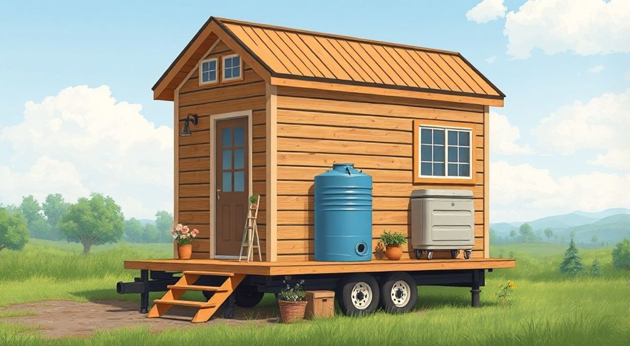 Тренды 2026: tiny-house и бак дождевой воды
