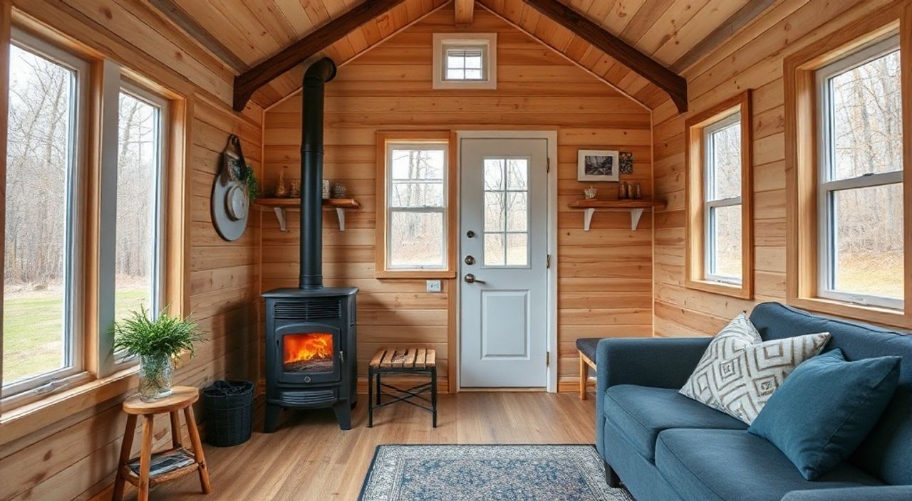 Тренды 2026: tiny-house и пеллетную печь