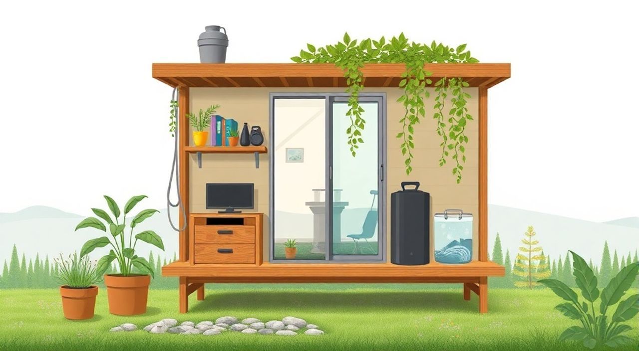 Тренды 2026: tiny офис и биореактор Greywater