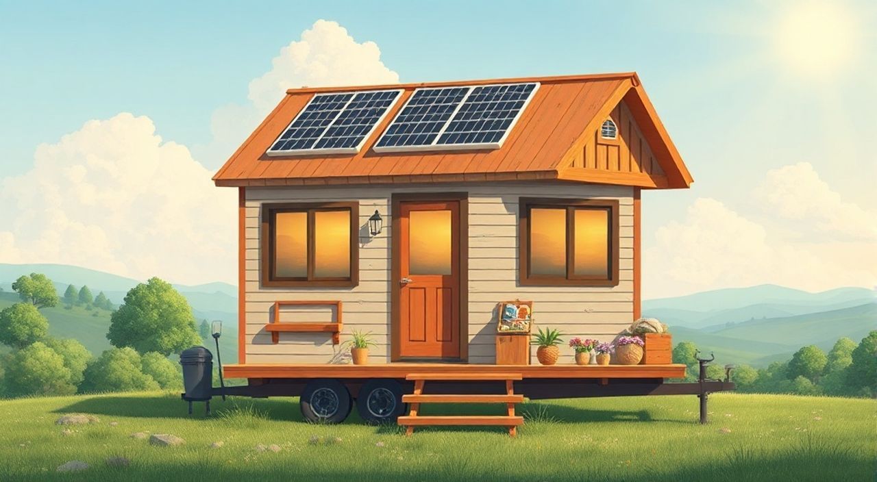 Тренды 2026: tiny‑house и солнечную батарею