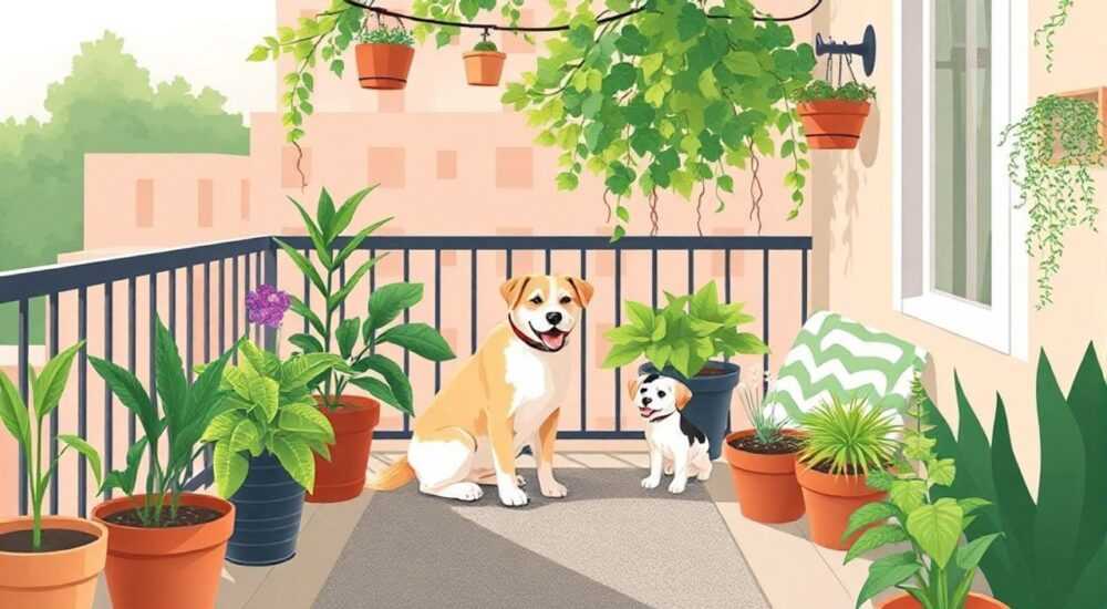 Тренды — pet‑friendly лоджии‑сада