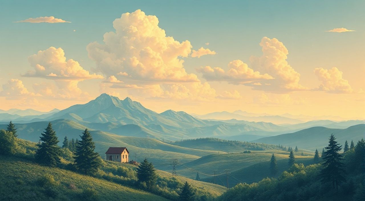 Тренды пейзаж — цветовой сплит‑тон
