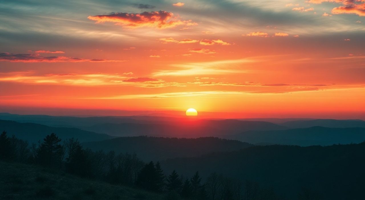 Цианотипия + on1 photo raw для пейзажа на закате