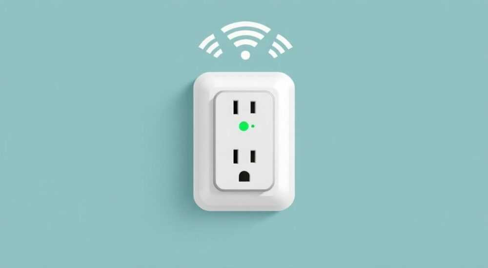Умная розетка wifi с датчиком температуры