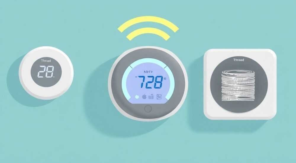 Wi‑Fi vs Thread: что выбрать для термостаты в 2024