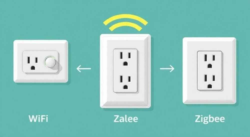 Wi‑Fi vs Zigbee: что выбрать для умные розетки в 2024