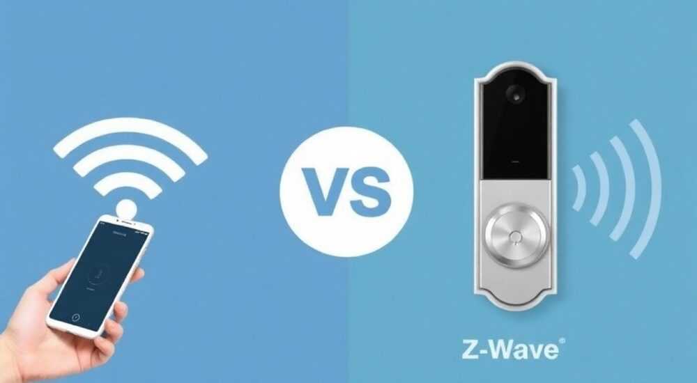 Wi‑Fi vs Z‑Wave: что выбрать для умные замки в 2024