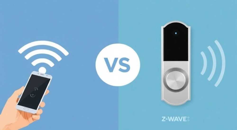 Wi‑Fi vs Z‑Wave: что выбрать для умные замки в 2025