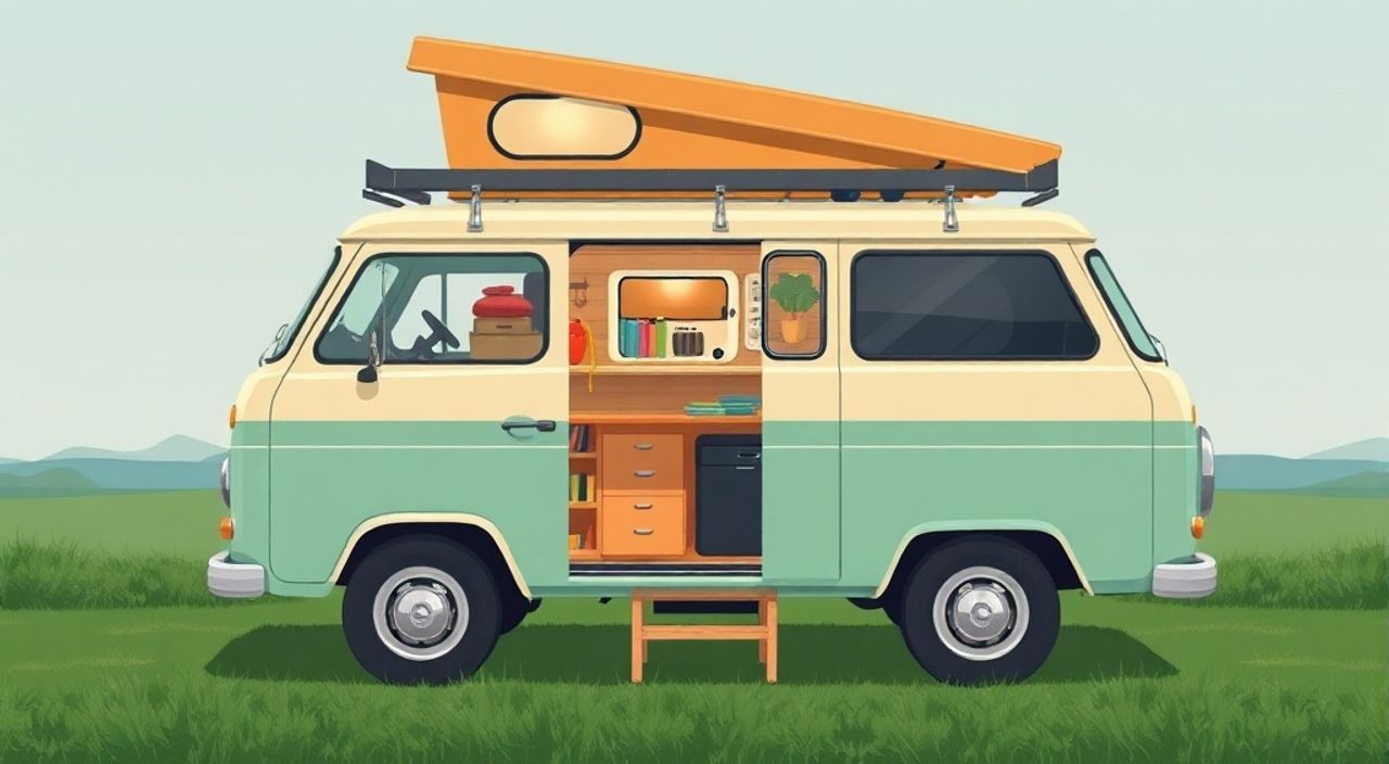 Жилой фургон: 5 идей оптимизации DIY-сборки