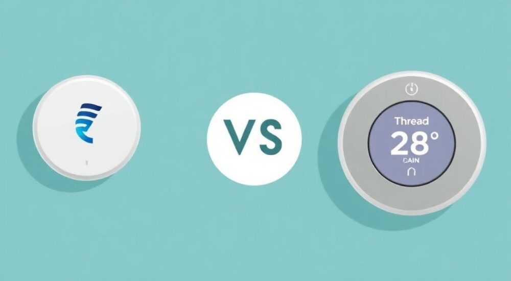 Zigbee vs Thread: что выбрать для термостаты в 2026