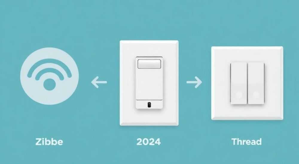 Zigbee vs Thread: что выбрать для умные выключатели в 2024