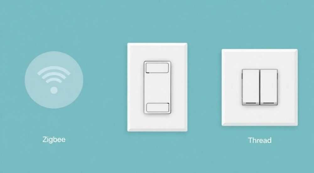 Zigbee vs Thread: что выбрать для умные выключатели в 2025
