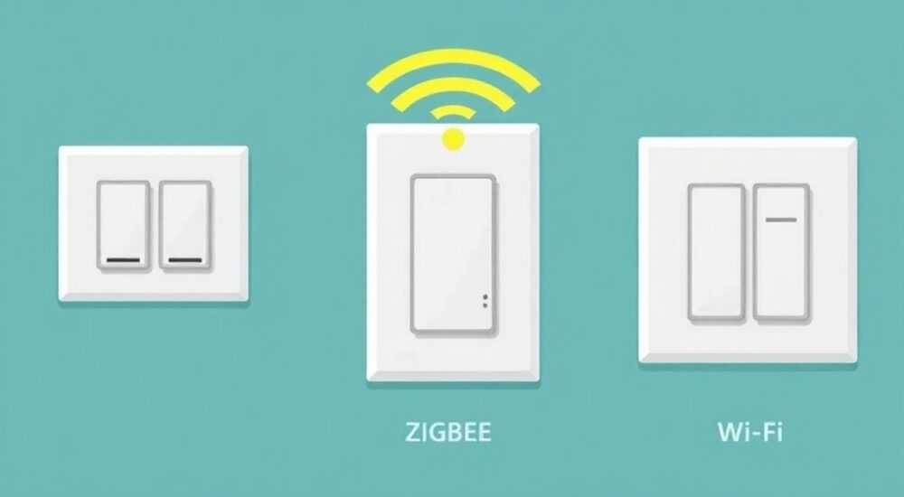 Zigbee vs Wi‑Fi: что выбрать для умные выключатели в 2025