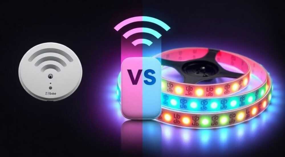 Zigbee vs Z‑Wave: что выбрать для RGB‑ленты в 2025