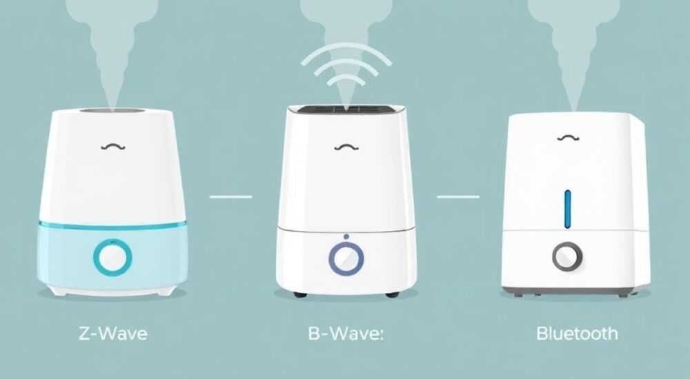 Z‑Wave vs Bluetooth Mesh: что выбрать для умные увлажнители в 2024