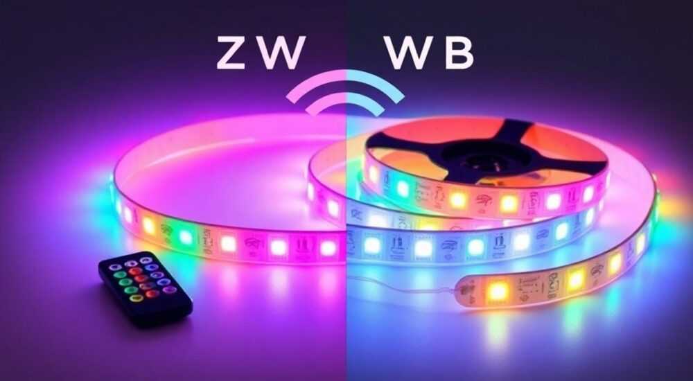 Z‑Wave vs Ultra‑Wideband: что выбрать для RGB‑ленты в 2024