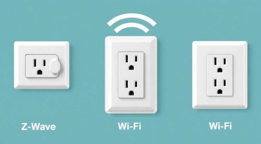 Z‑Wave vs Wi‑Fi: что выбрать для умные розетки в 2025
