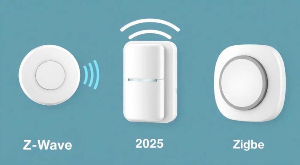 Z‑Wave vs Zigbee: что выбрать для датчики движения в 2025