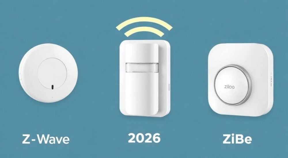 Z‑Wave vs Zigbee: что выбрать для датчики движения в 2026