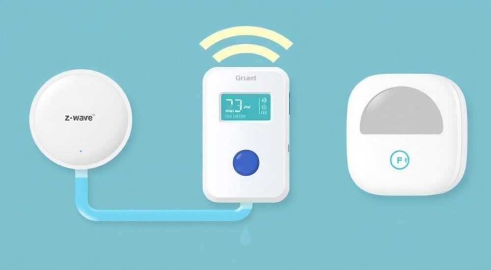 Z‑Wave vs Zigbee: что выбрать для датчики утечки воды в 2026