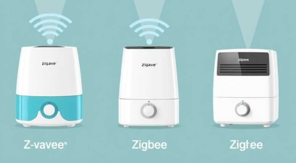 Z‑Wave vs Zigbee: что выбрать для умные увлажнители в 2024