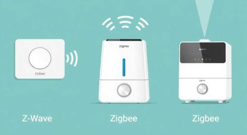 Z‑Wave vs Zigbee: что выбрать для умные увлажнители в 2025