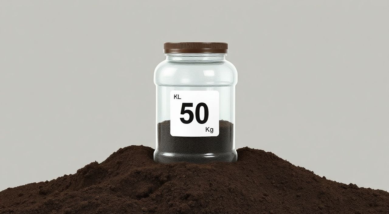 50 Литров грунта сколько в кг