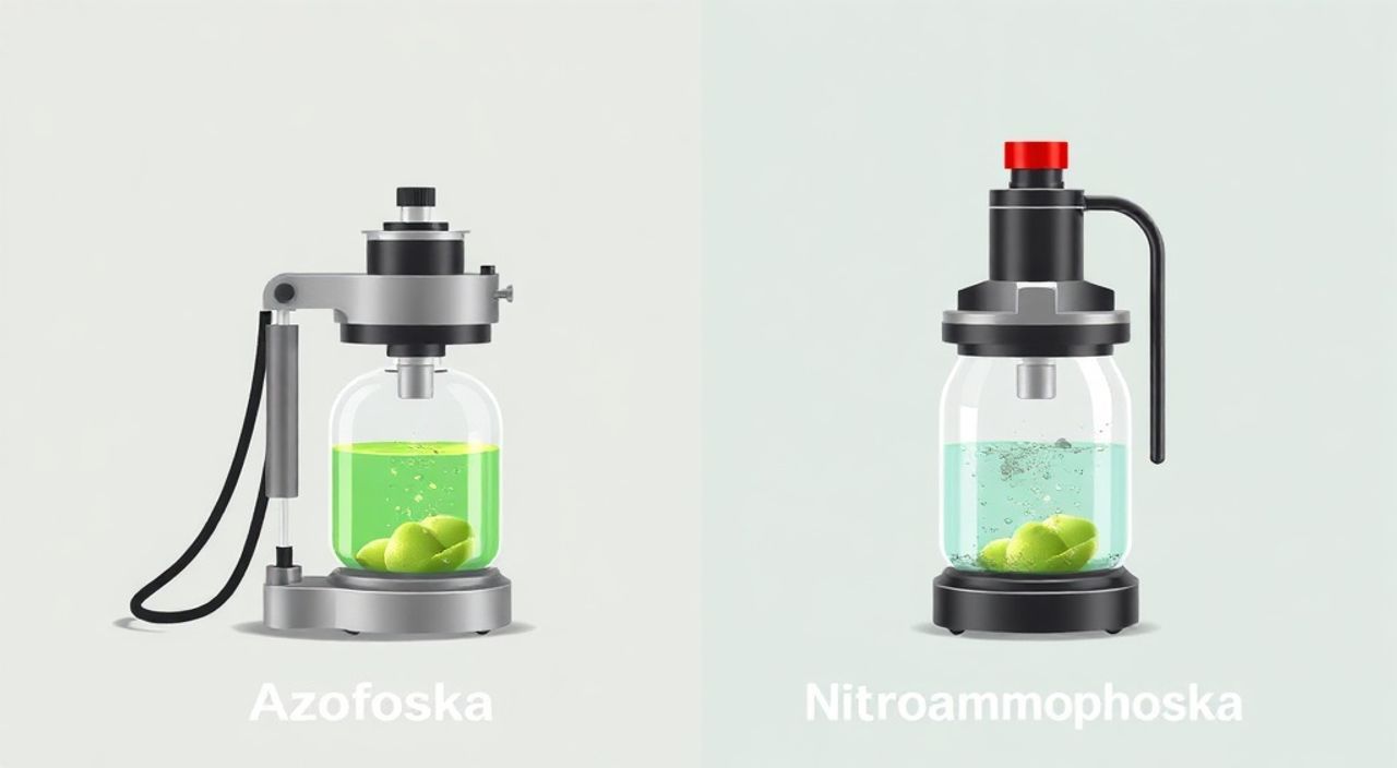 Чем азофоска отличается от нитроаммофоски