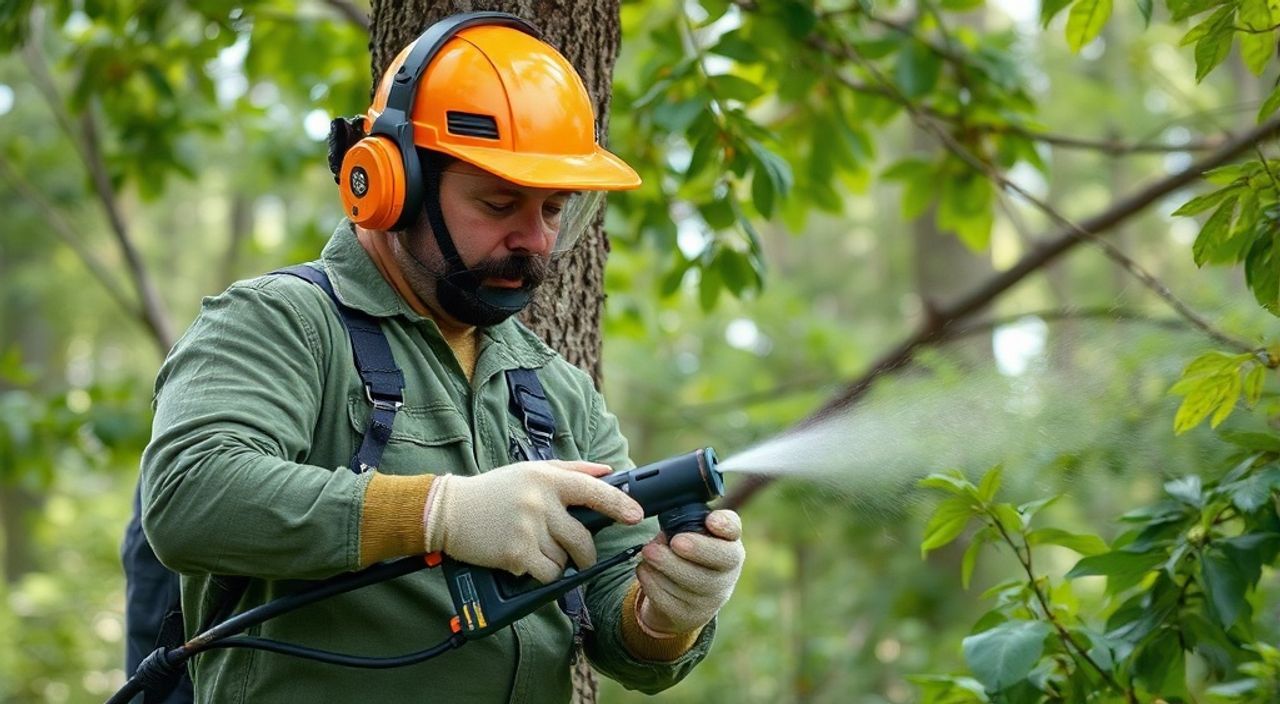 Чем обрабатывать деревья от вредителей