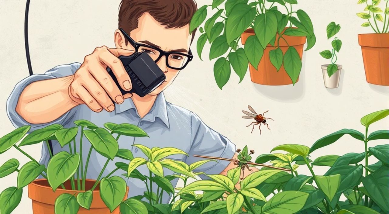 Чем обработать комнатные растения от вредителей