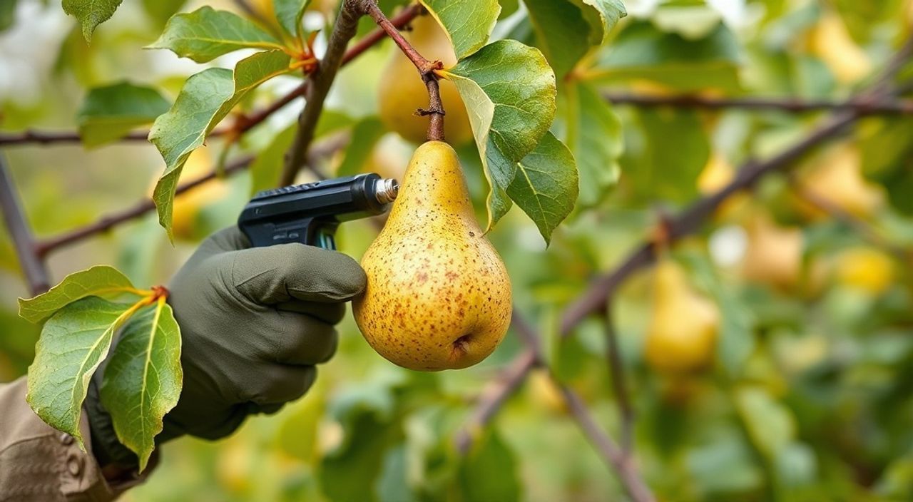 Чем опрыскать грушу весной от вредителей
