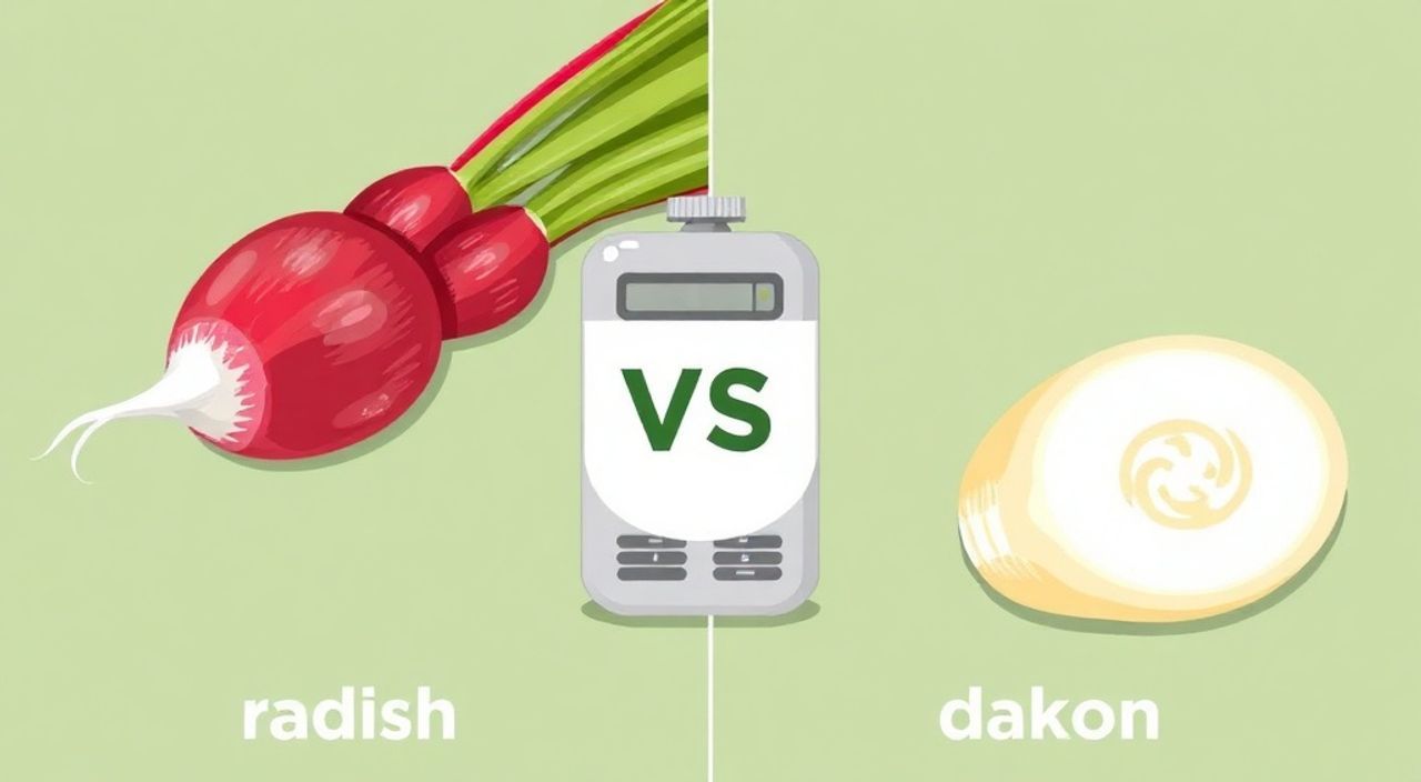 Чем отличается редька от дайкона
