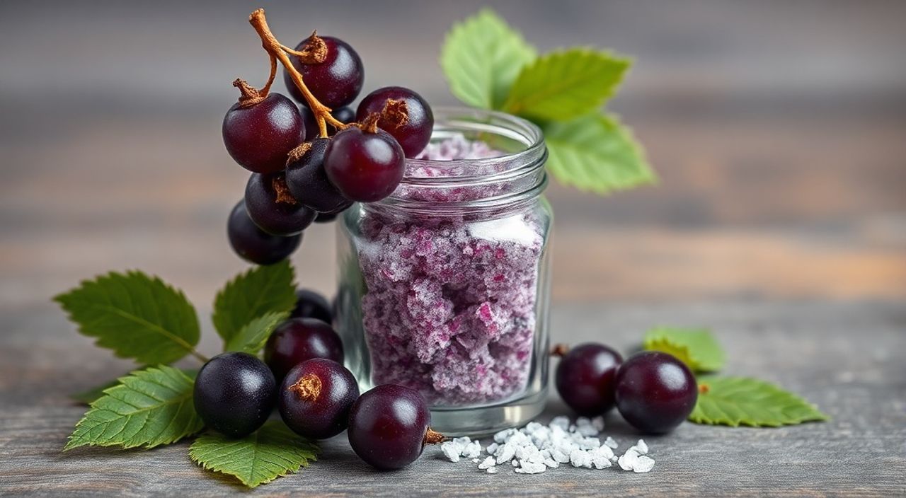 Черная смородина сколько сахара