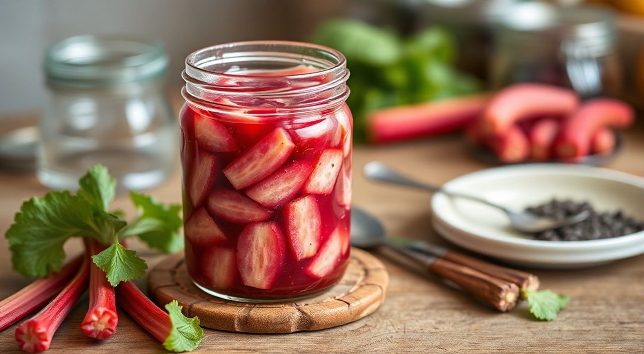 Как делать варенье из ревеня