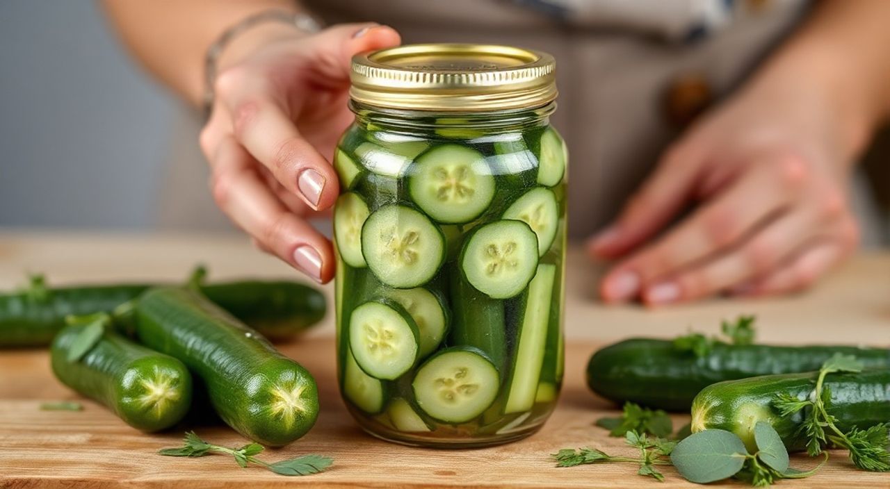 Как делают маринованные огурцы