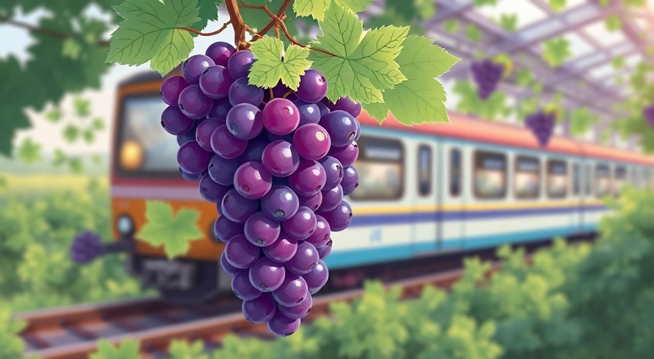 Как формируют виноград