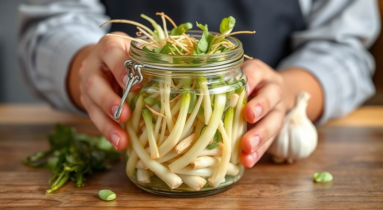 Как называются стрелки чеснока маринованные