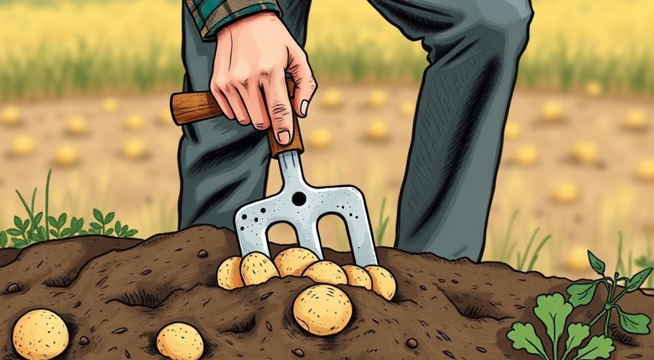 Как окучивать картошку вручную тяпкой