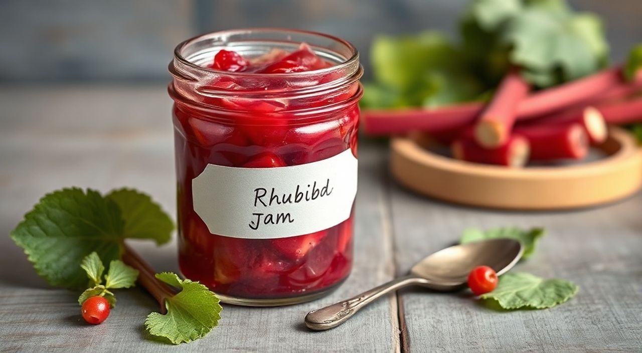 Как приготовить варенье из ревеня рецепт