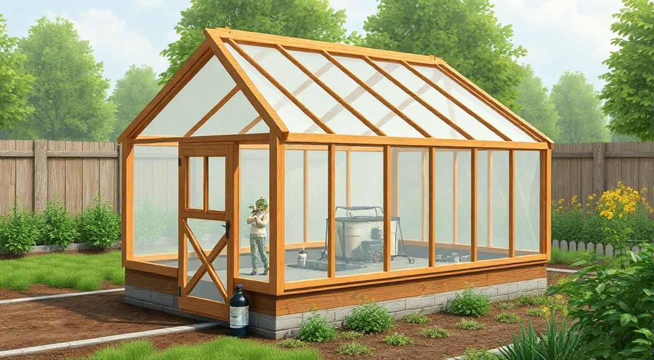 Как сделать парник из труб