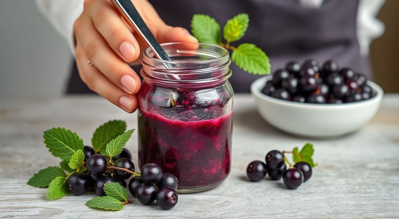 Как сделать пюре из смородины