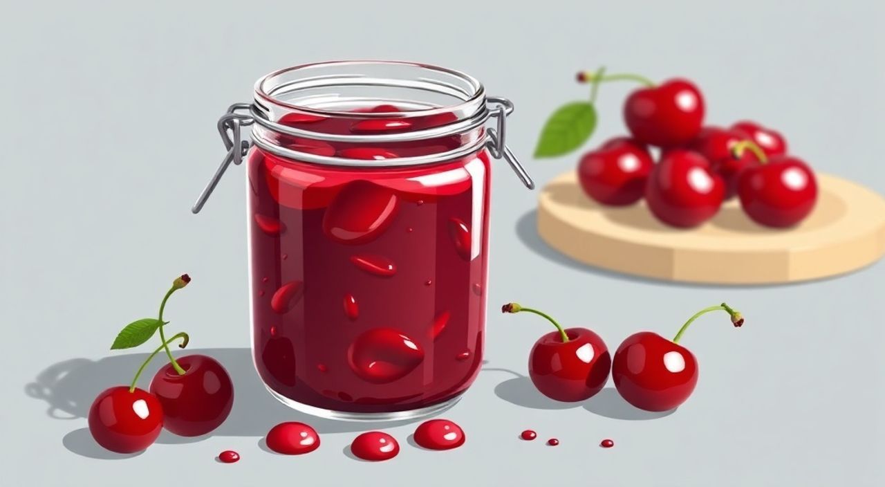 Как сделать варенье из вишни густым