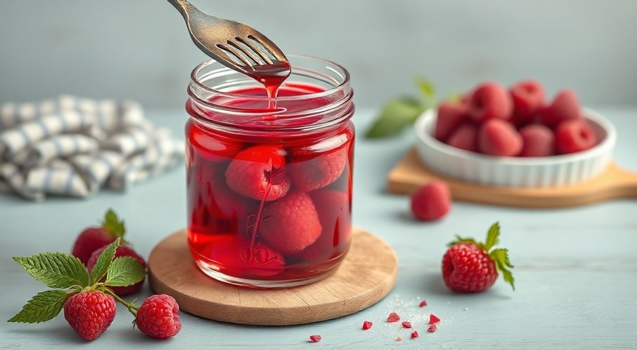 Как сделать желе из малины