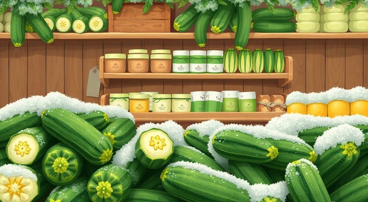 Как сохранить кабачки на зиму